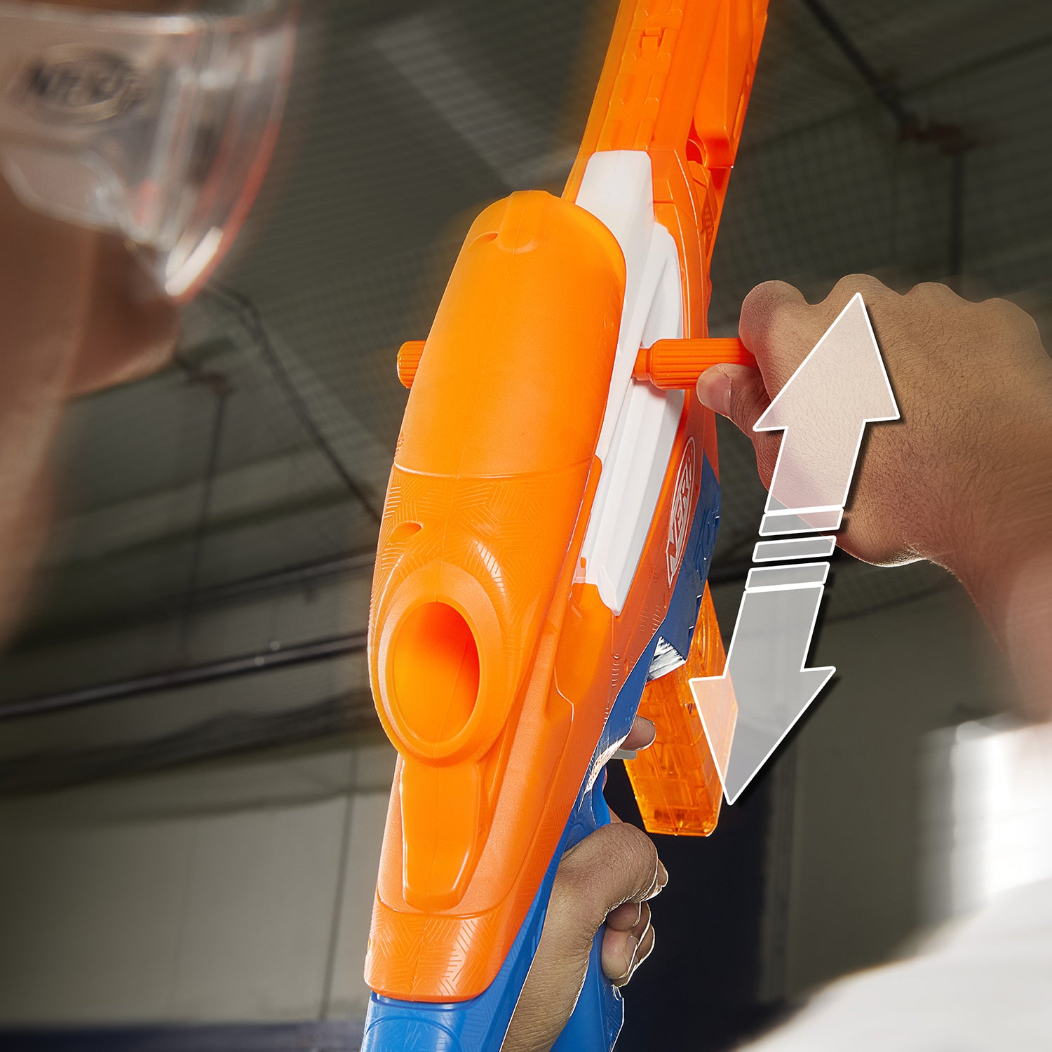 HASBRO - Nerf N Series Pinpoint Blaster con 18 Dardi N1 inclusi